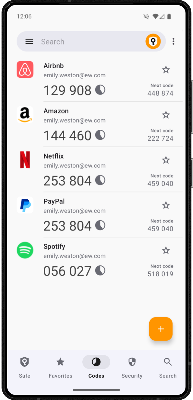 2FA iOS 界面